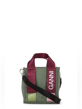 GANNI Mini Tech Tote